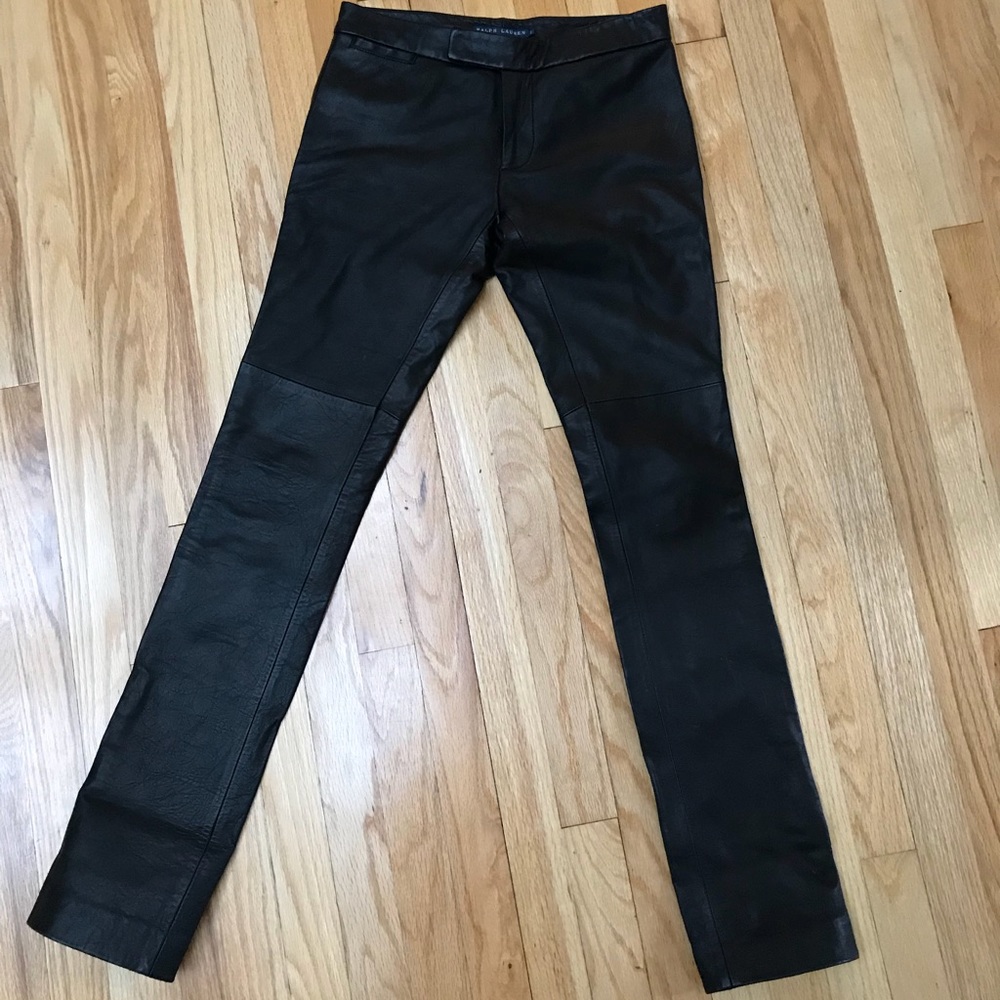 Ralph Lauren leather pants